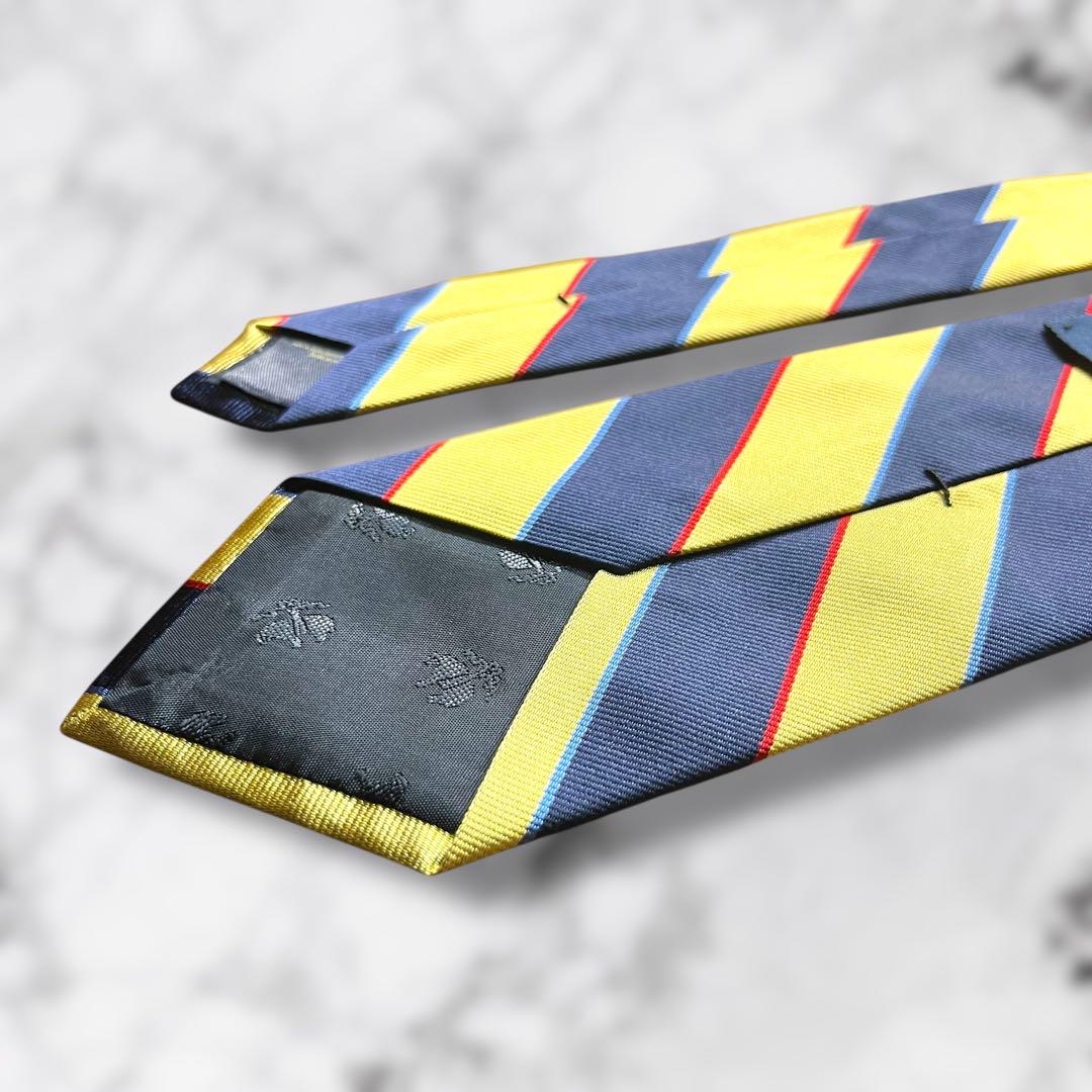 【希少品】ブルックスブラザーズ × 侍ジャパン ネクタイ レップタイ ストライプ