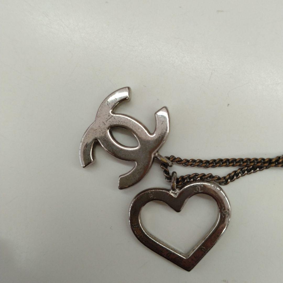 Chanel ハートとCCロゴ ネックレス