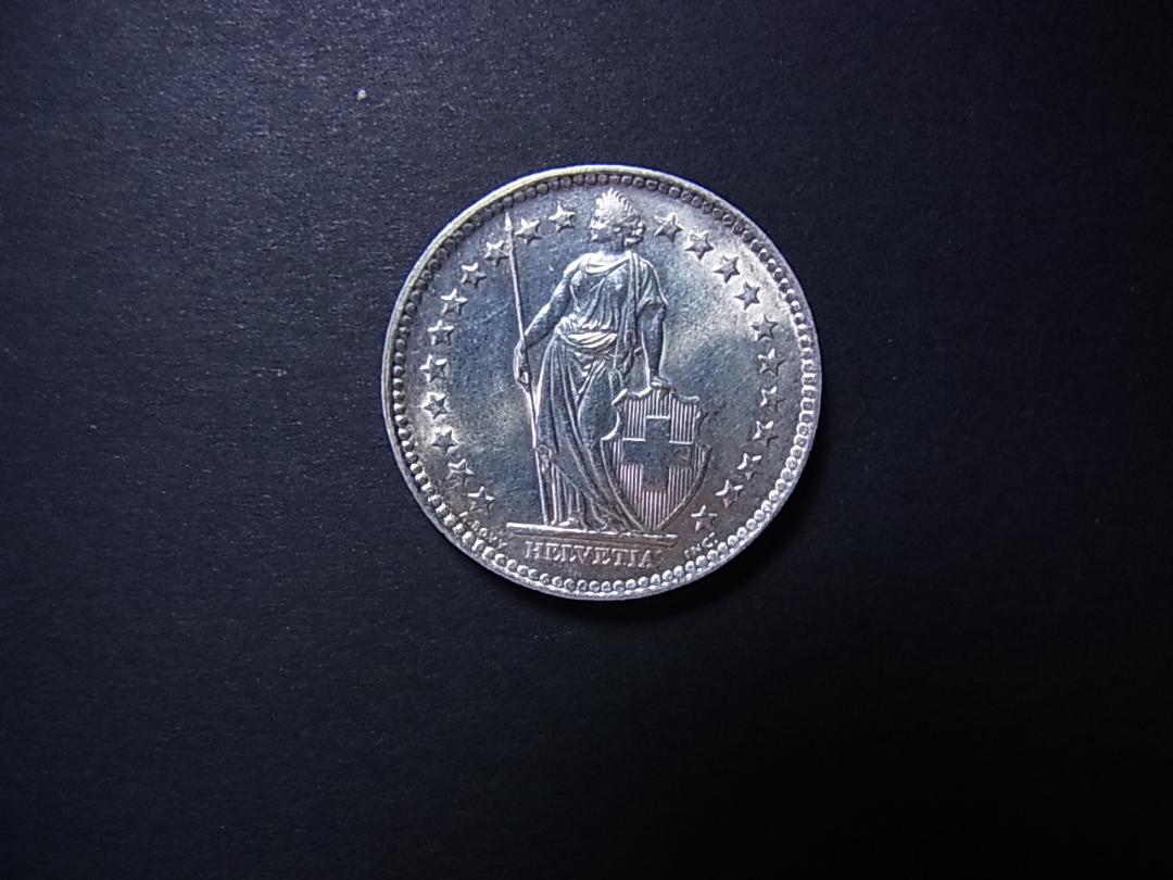 スイス 2フラン硬貨 1964年 外国コイン 古銭 - メルカリ