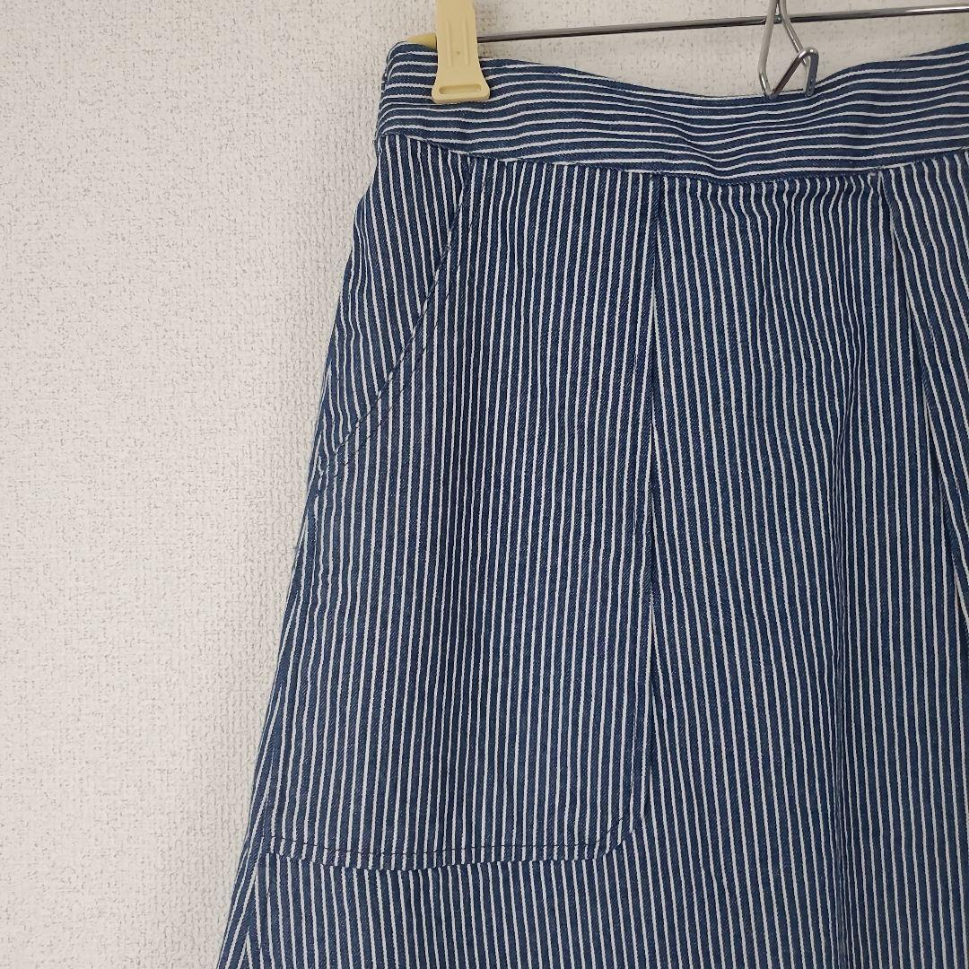 美品 Sarahwear ストライプ フレアスカート
