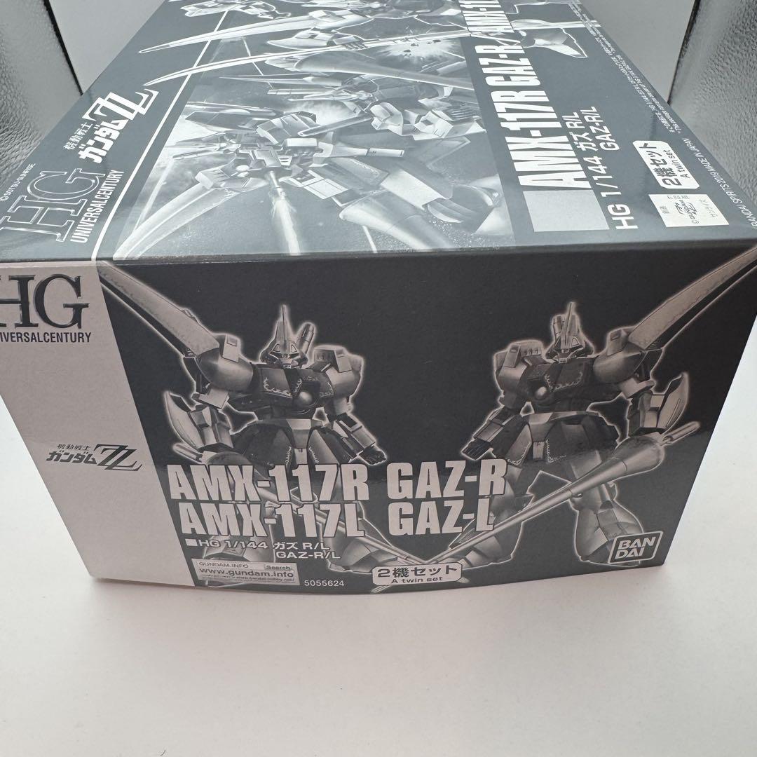 ガンプラ 1/144 HG AMX-117R/AMX-117L ガズR/Lセット Amazon.com: #13 AMX-117 R/L Gazu-R/L 1/144 Basic Grade ZZ