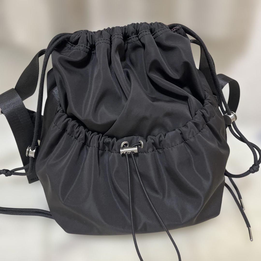 ★ドイツ発*ZARA*新作*ナイロンショルダーバッグ/BLACK★ ☆ドイツ発*ZARA*新作*ナイロンクロスボディバッグ/BLACK