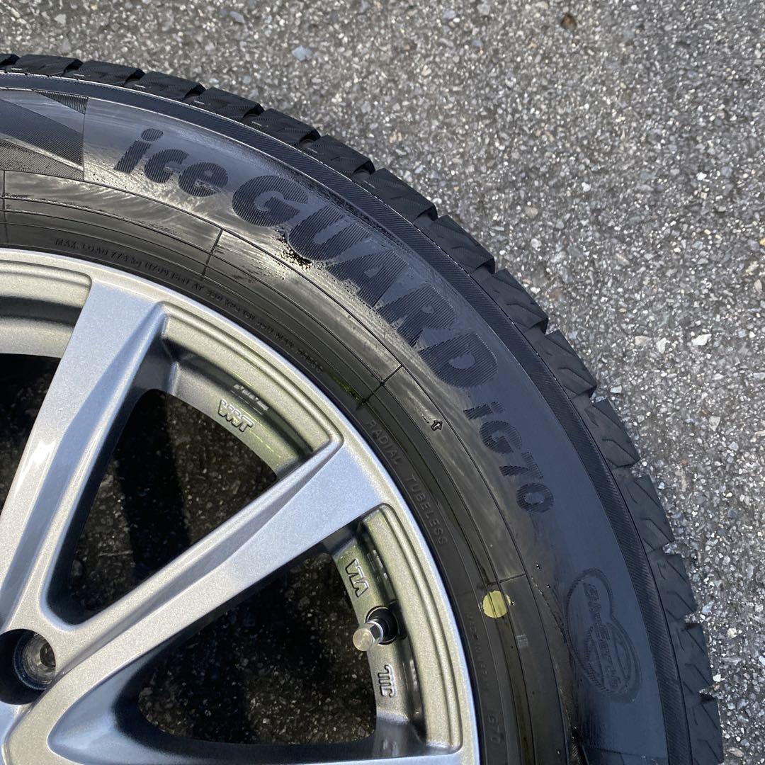 バリ溝‼️ヨコハマIG70スタッドレスセット 2022年製225/60R17