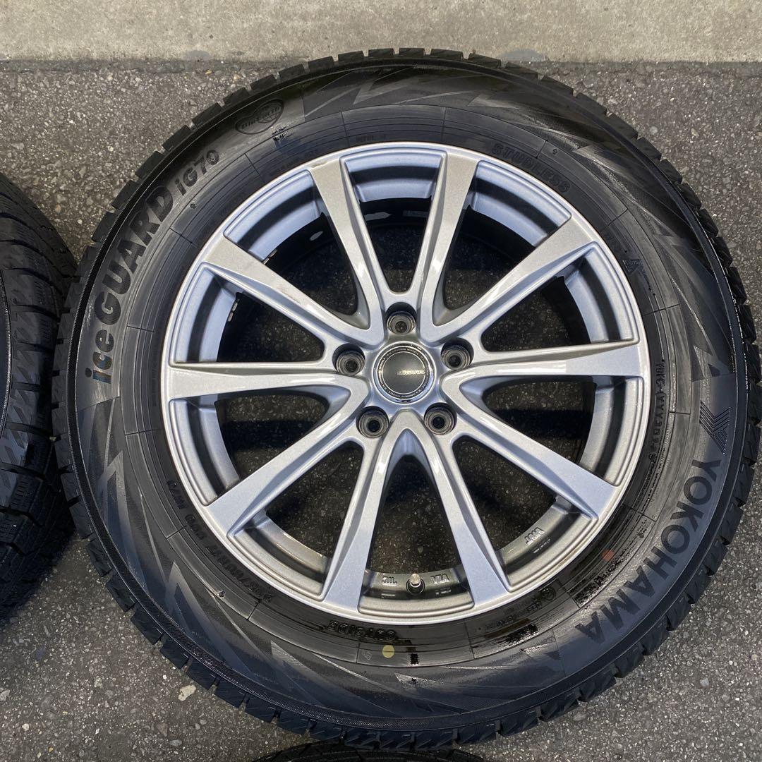 バリ溝‼️ヨコハマIG70スタッドレスセット 2022年製225/60R17