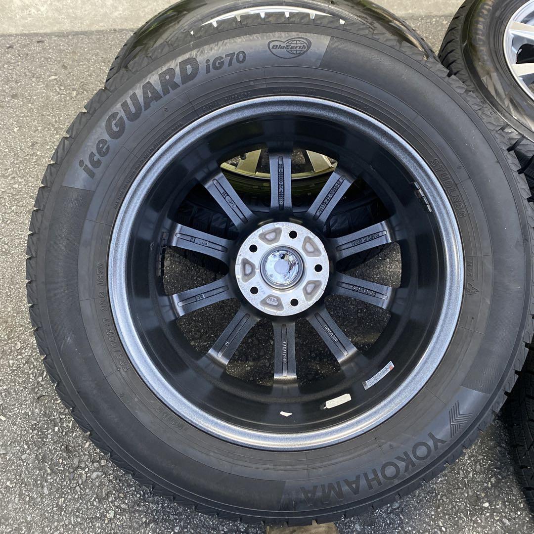 バリ溝‼️ヨコハマIG70スタッドレスセット 2022年製225/60R17