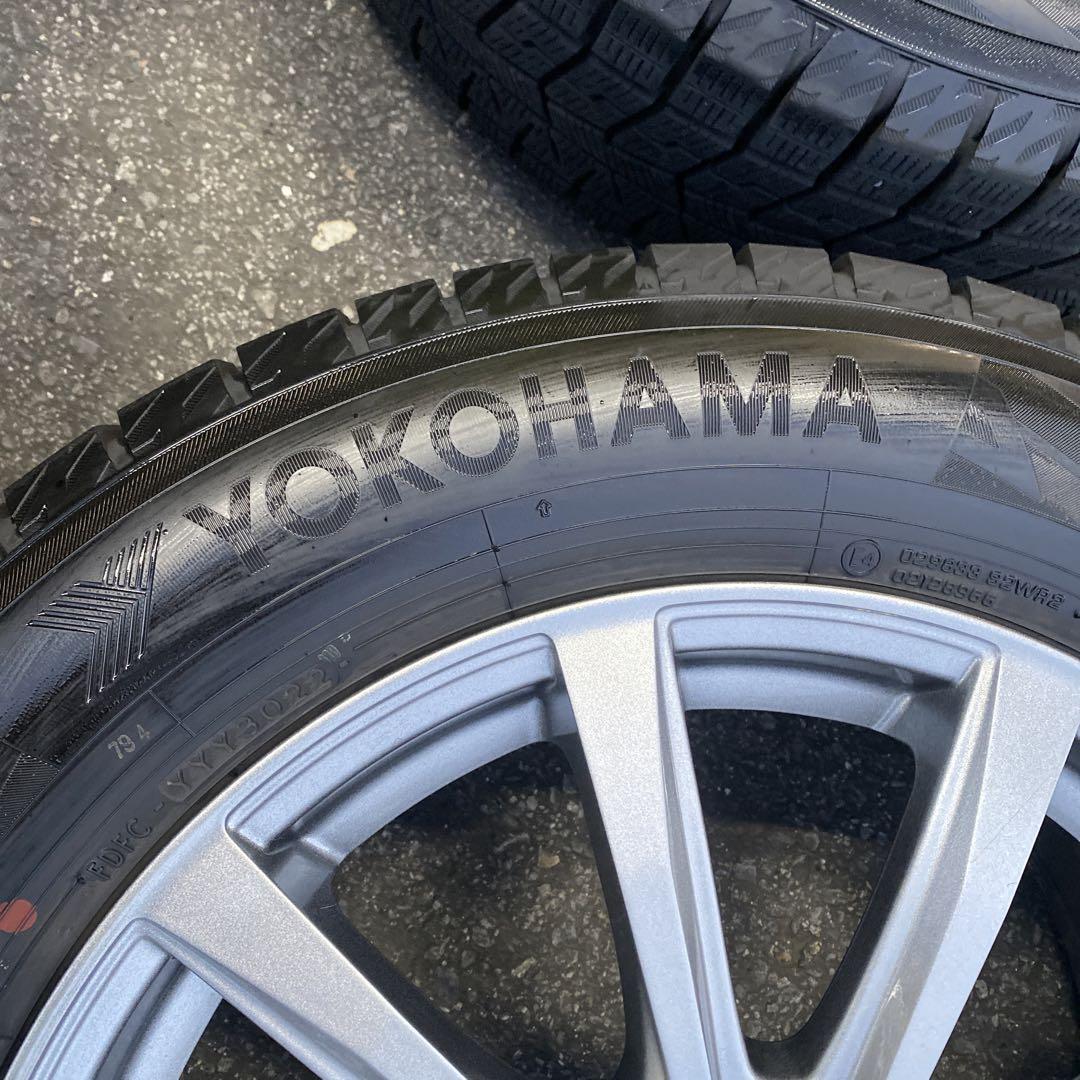 バリ溝‼️ヨコハマIG70スタッドレスセット 2022年製225/60R17