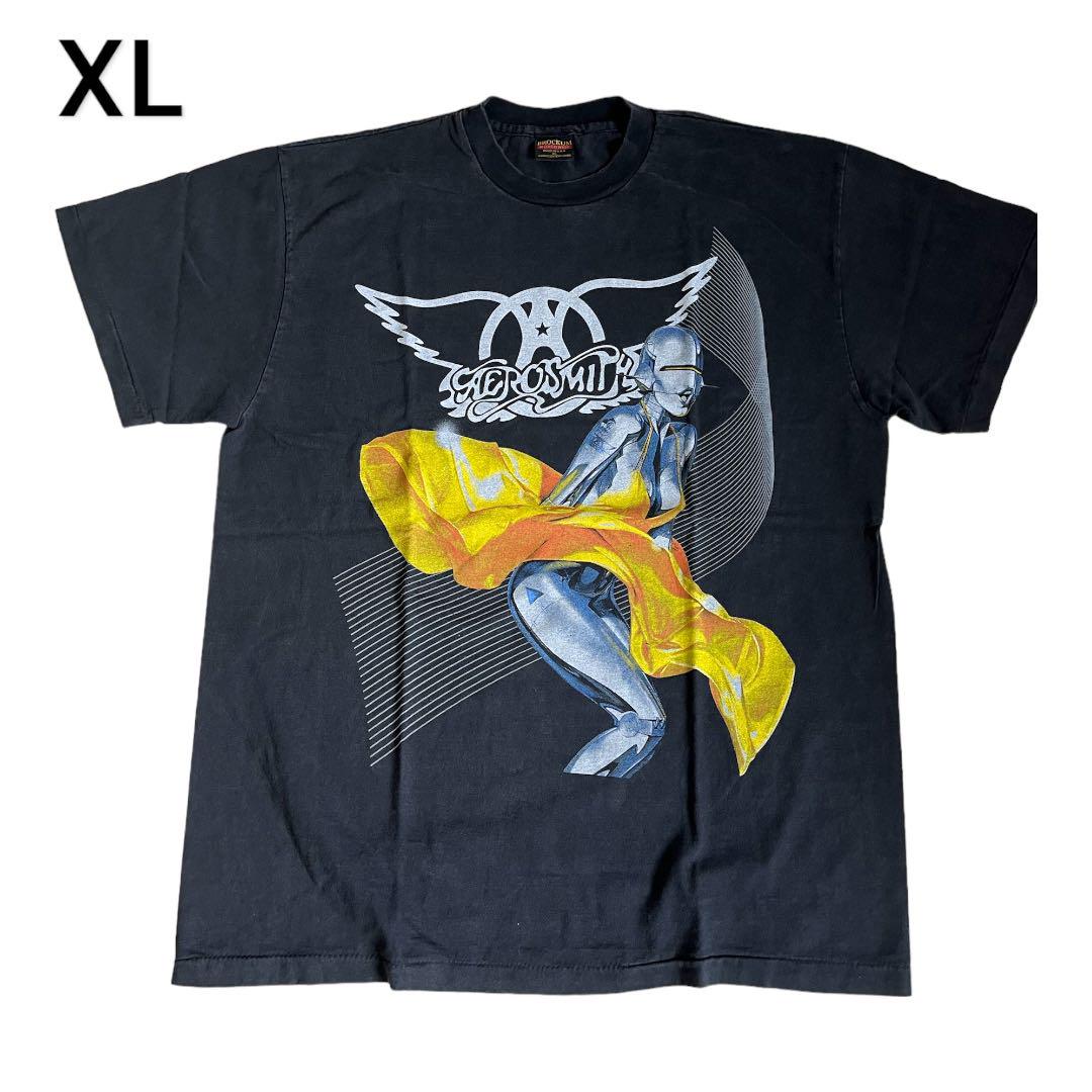vintage AEROSMITH エアロスミス　空山　  デッドストック　XL SALE】エアロスミス x 空山基 バンドTシャツ AEROSMITH XL
