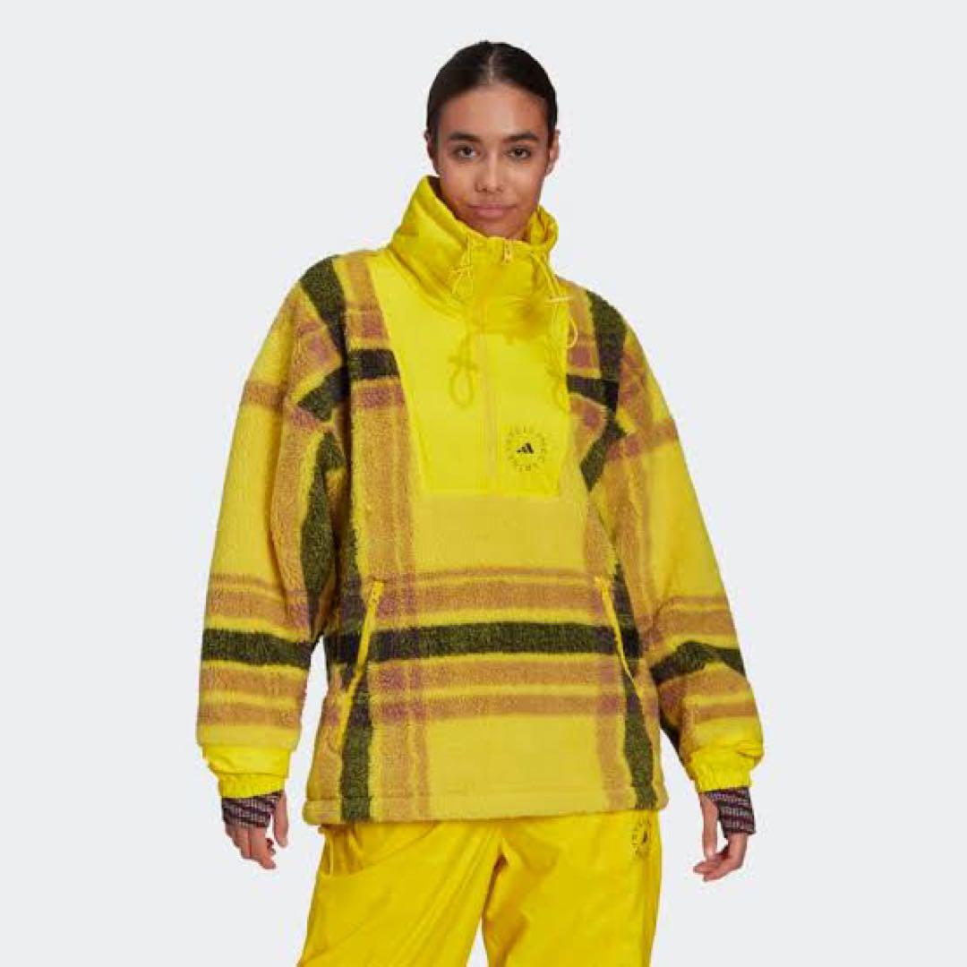 セール adidas by Stella McCartney チェック フリース