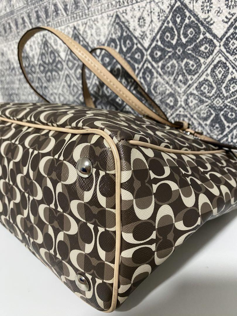 【美品】COACH コーチ ペイトンドリーム シグネチャー トートバッグ