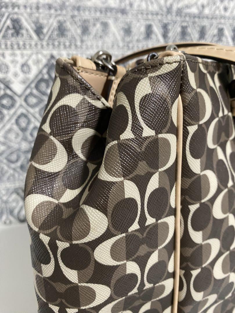 【美品】COACH コーチ ペイトンドリーム シグネチャー トートバッグ