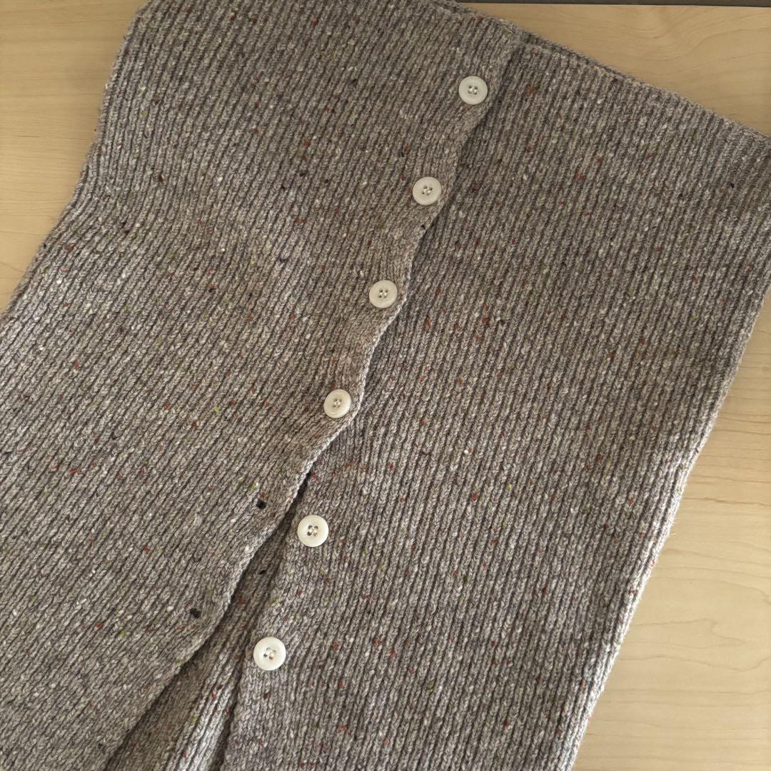 NEWモデル OHOTORO mixed トップス オオトロ mocha knit tube トップス