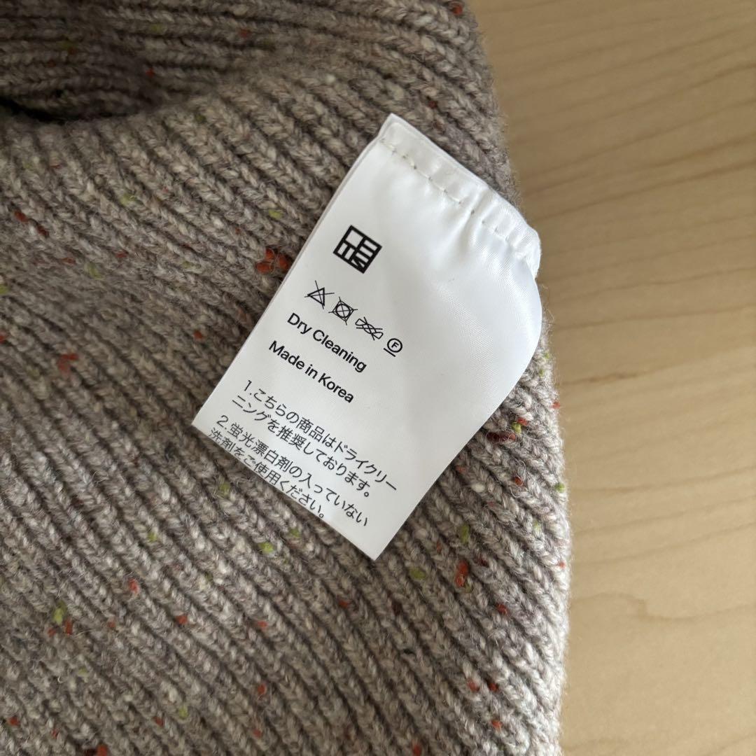 OHOTORO mixed tube knit mocha オオトロ トップス