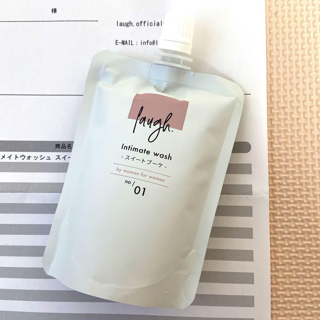 【新品未開封】laugh. Intimate Wash 本体　詰め替え2本 laugh. ラフドット ピュアムスク 新品未開封 vioソープ ケア