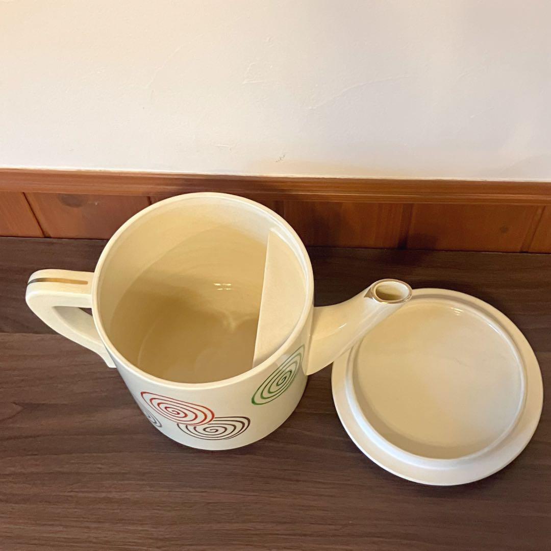 水指　平安宝泉　茶器/茶道具 渦文水次 京焼 平安宝泉 水指 茶道