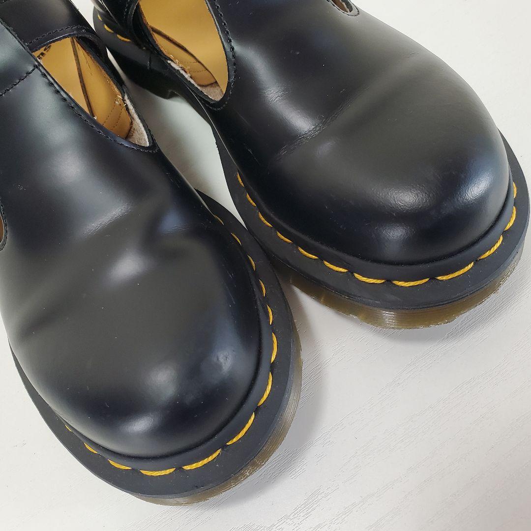 ドクターマーチン POLLEY ポリー Tバーシューズ ストラップシューズuk3