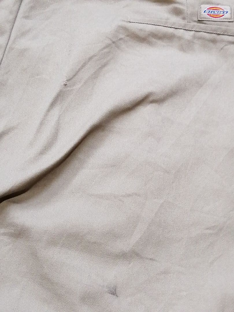 90's　Dickies 874　W42L32　USA製　カーキ