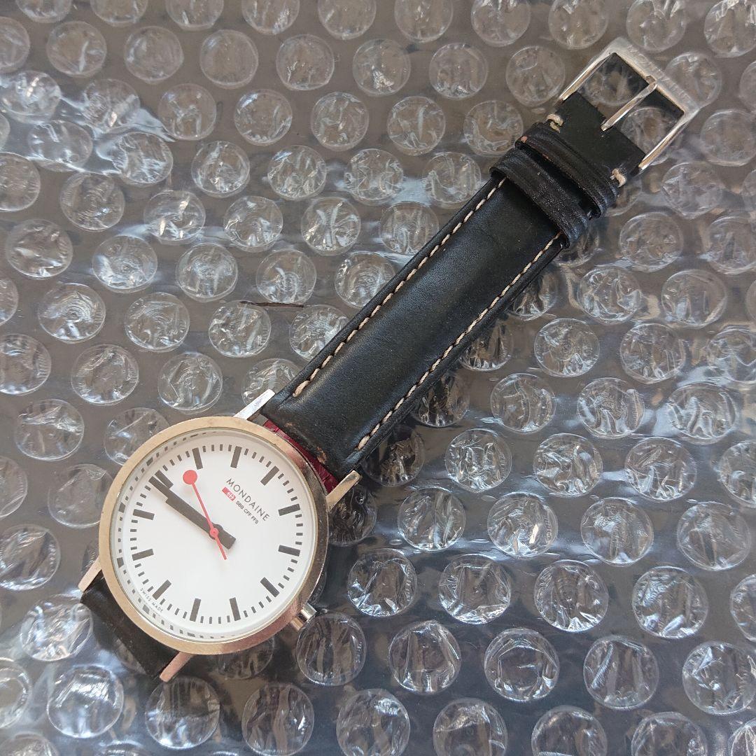 【新電池稼働】モンディーンMONDAINE メンズ腕時計