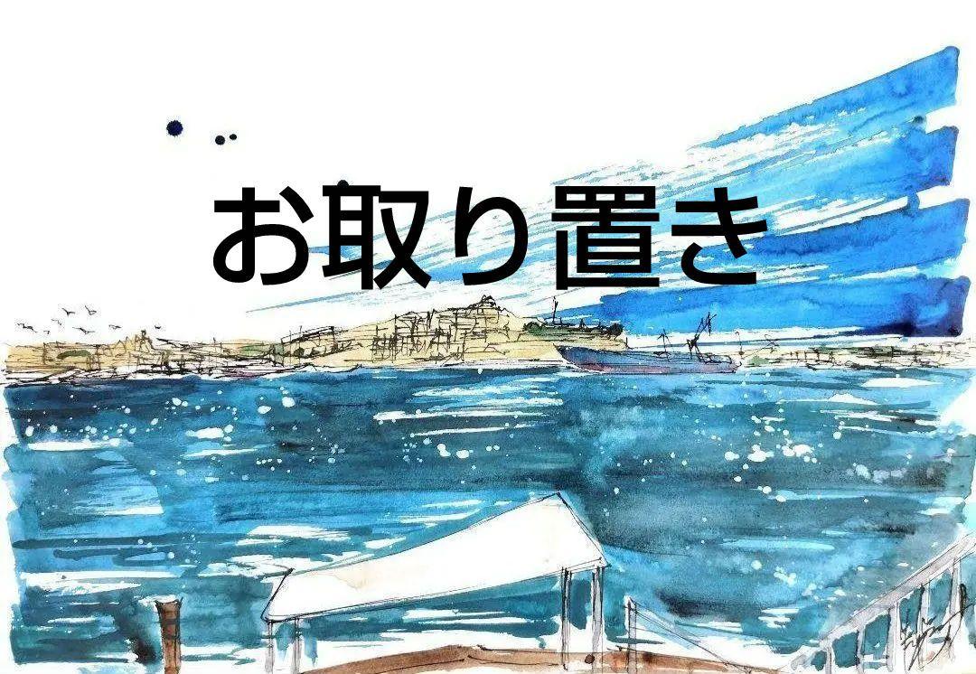 原画#3709 マルタ共和国 地中海 水彩画 ドローイング インテリア