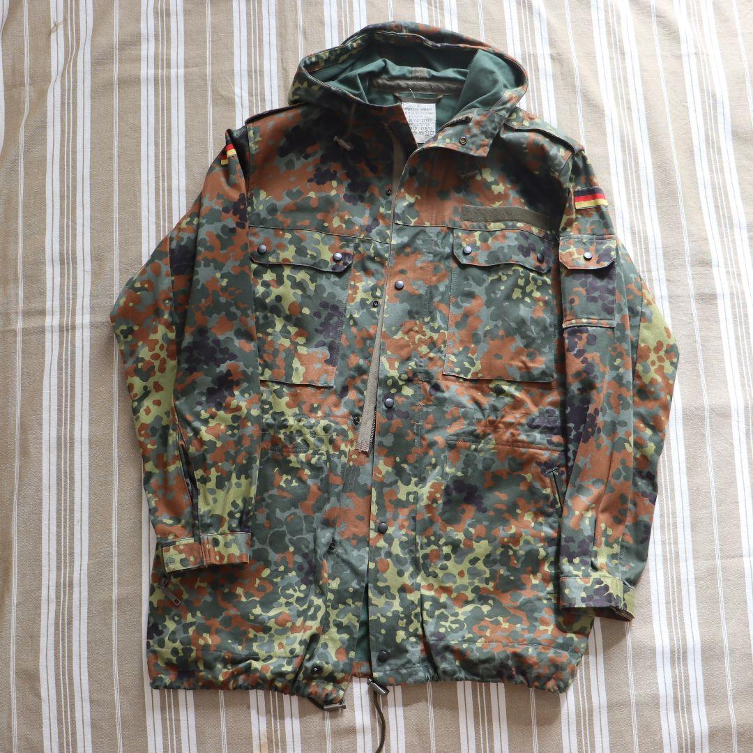 美品 ドイツ軍 迷彩フレクターカモ ユーロミリタリー フィールドパーカー