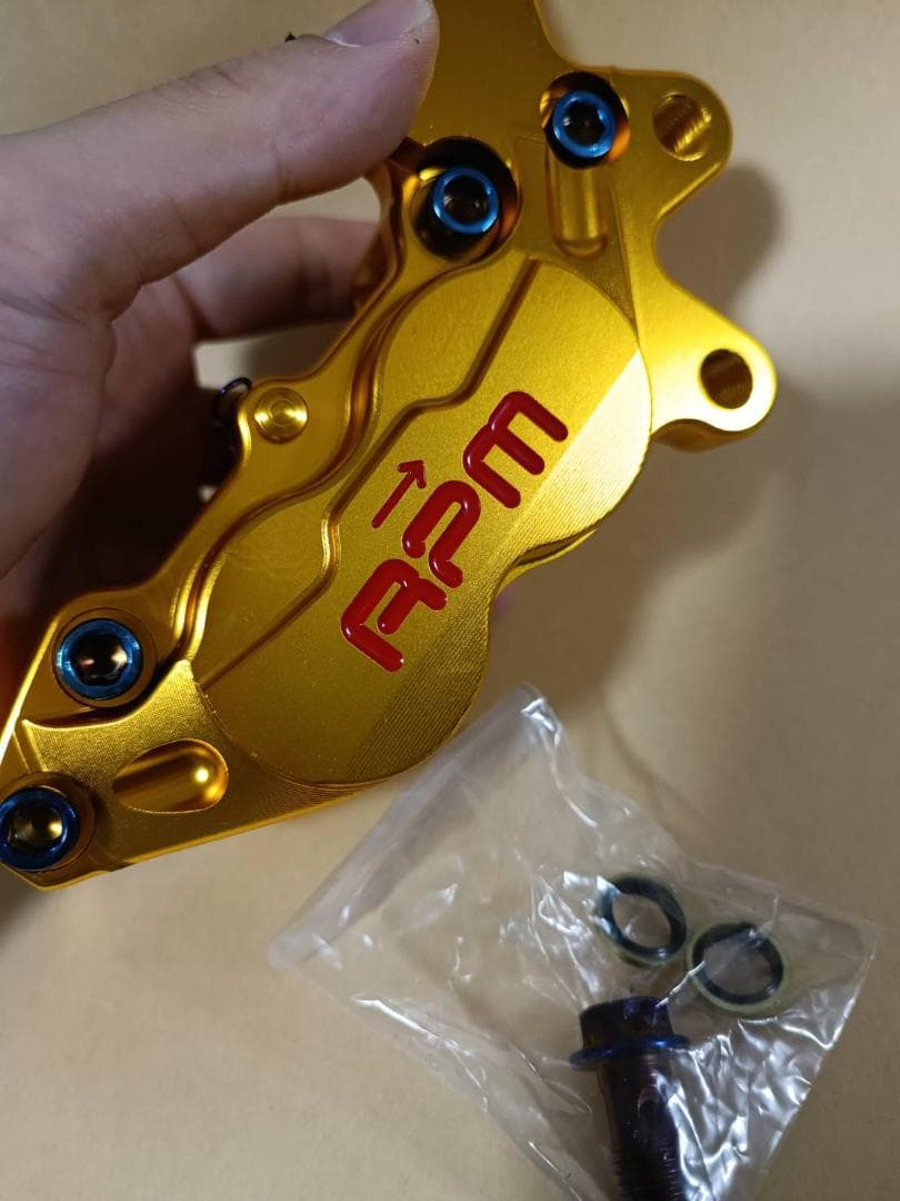 大放出セール】 台湾 RPM 40mm 4POT ブレーキキャリパー ienomat.com.br