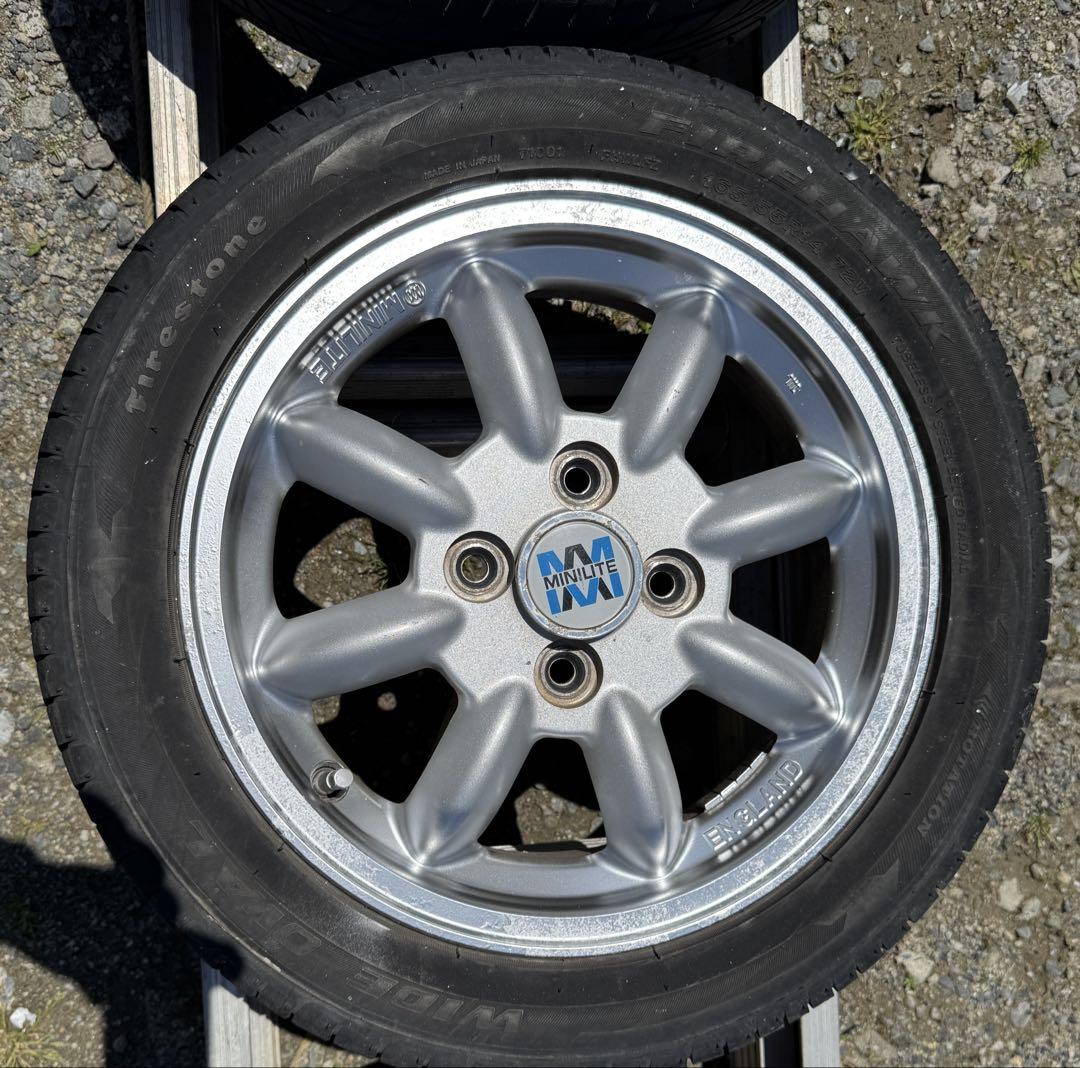【送料込】MINILITE 14インチ4.5J +45 4本セット