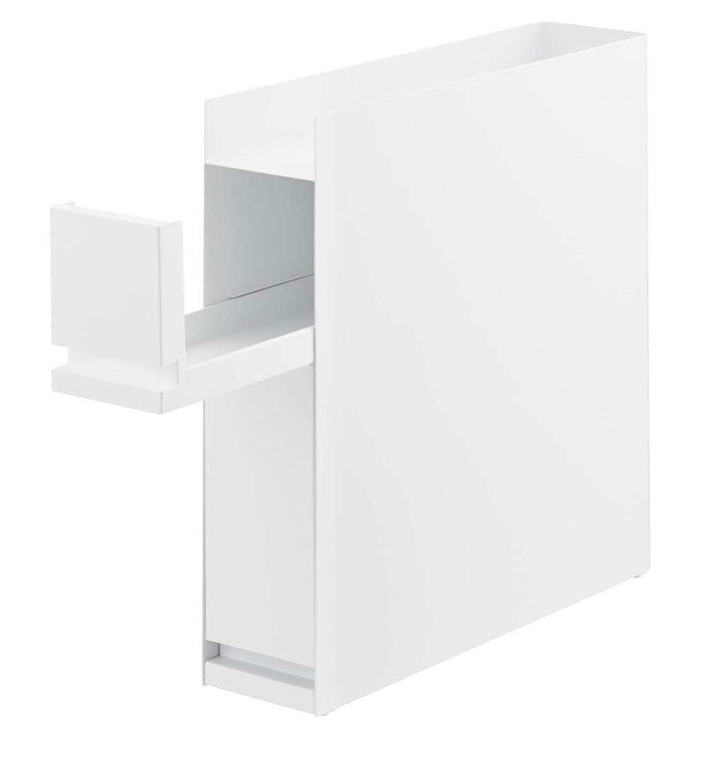 tower/タワー 隠せる調味料ラック 2段　ホワイト　ブラック　おしゃれ　収納