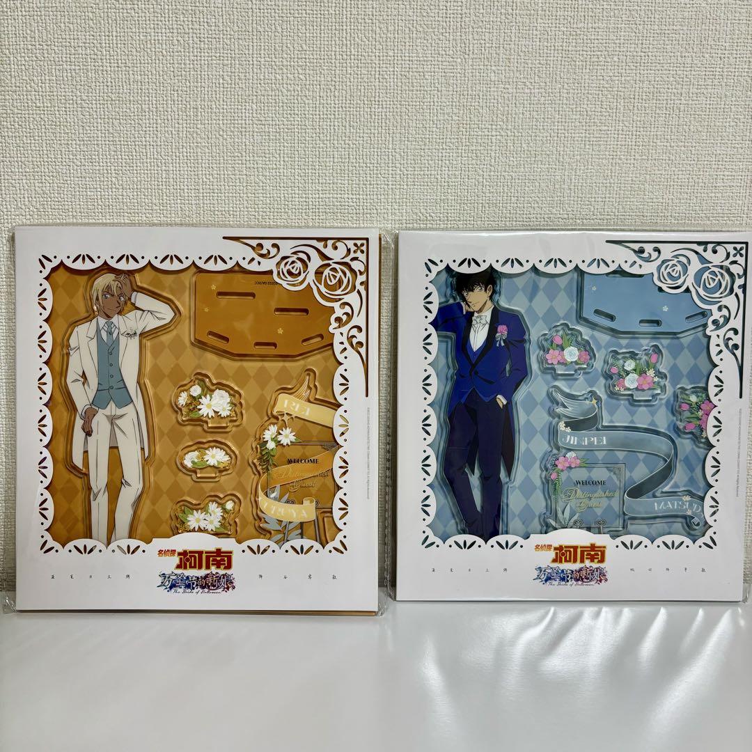 名探偵コナン 缶バッジ アクスタ まとめ売り 安室透 松田陣平 赤井秀一