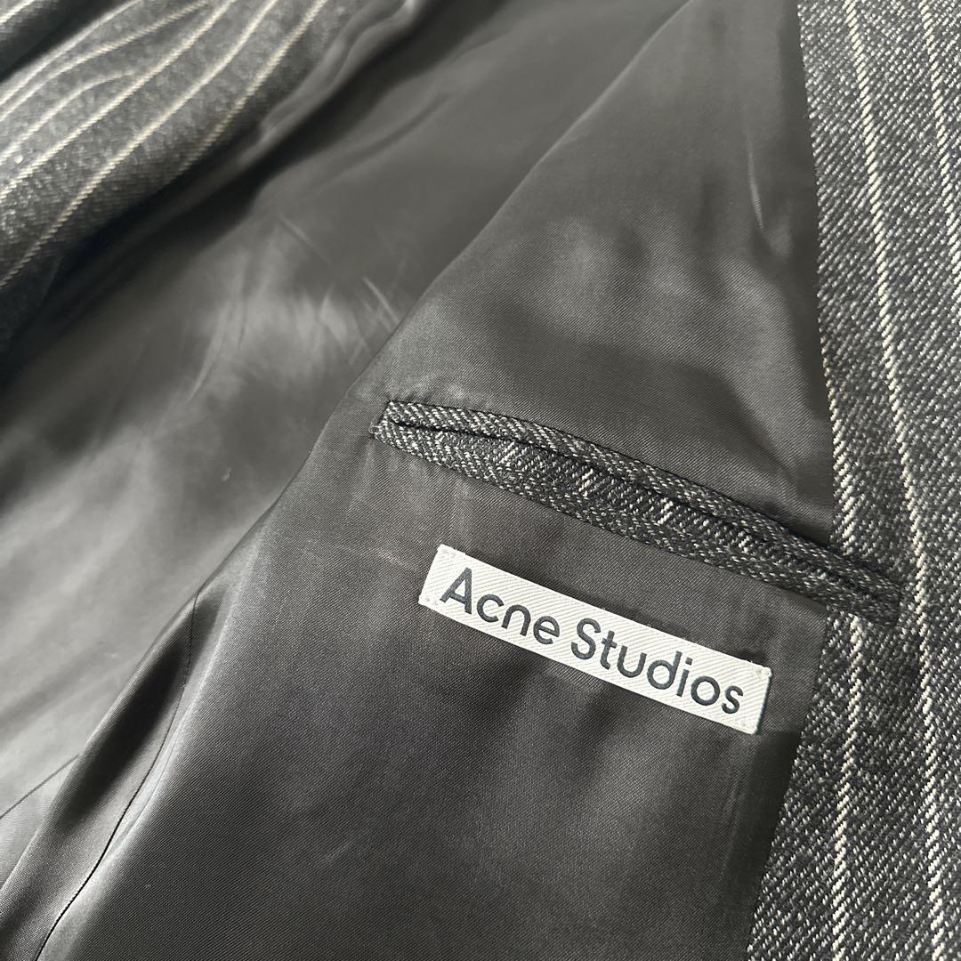 Acne Studios ダブルブレスト テーラードジャケット グレー