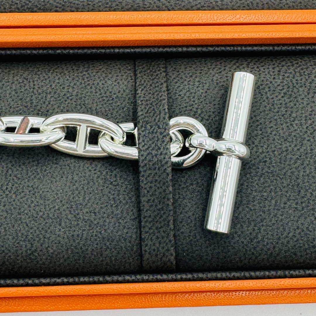 新品未使用】HERMES シェーヌダンクル GM12コマ 都内正規店購入 新品未使用】HERMES シェーヌダンクル GM12コマ 都内正規店購入