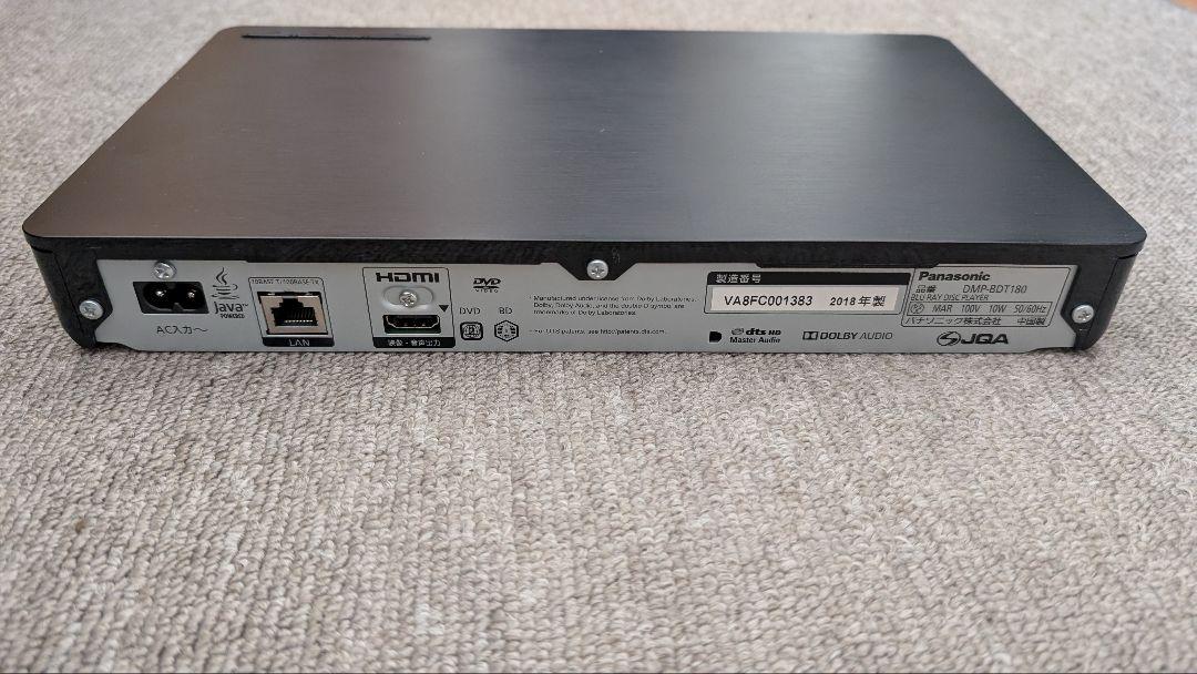Panasonic DMP-BDT180 ブルーレイプレーヤー