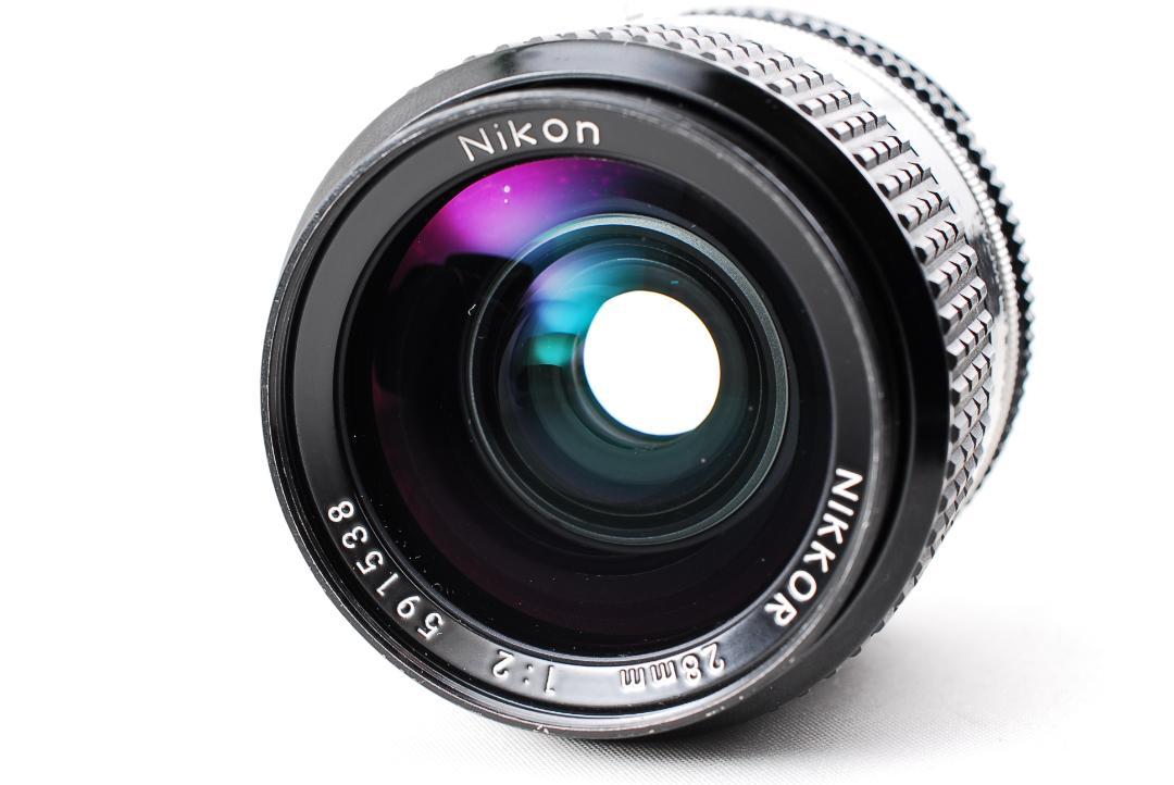 ニコン Nikon Ai-s Nikkor 28mm F2.0 MF Lens