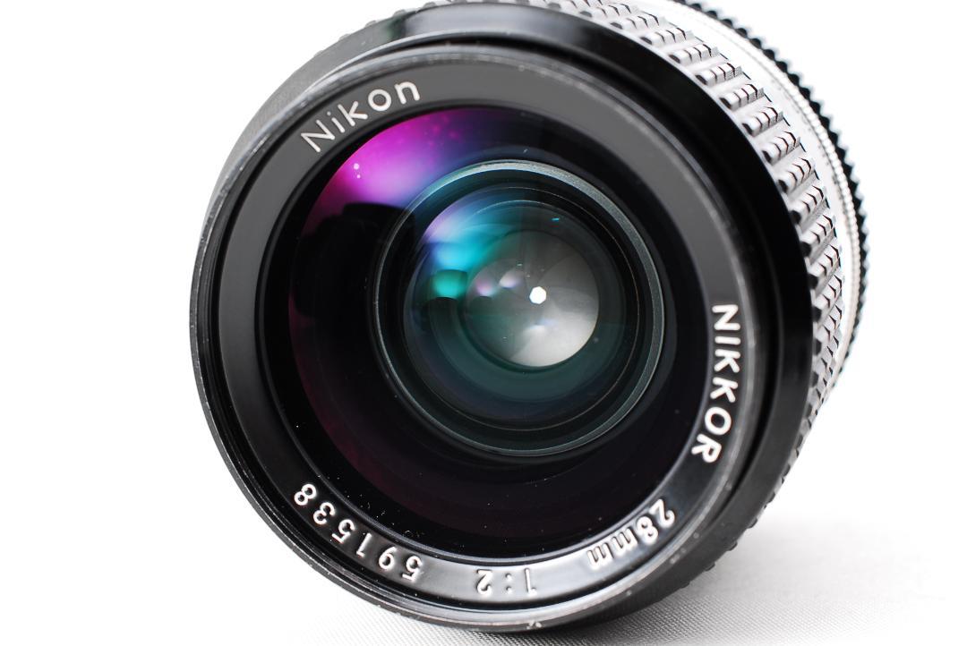 ニコン Nikon Ai-s Nikkor 28mm F2.0 MF Lens