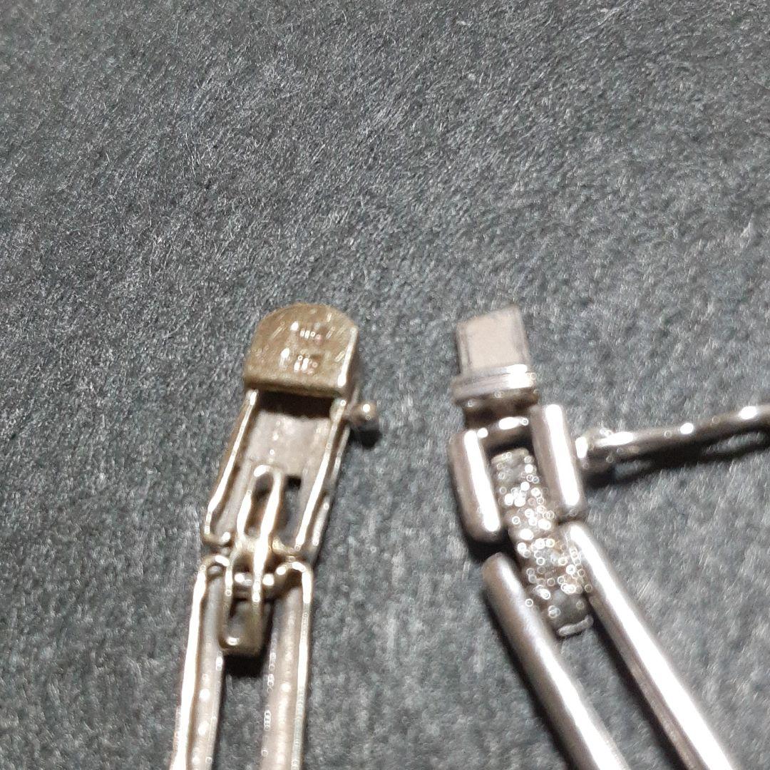 ールドです K18 テニスブレスレット ダイヤモンド入り Zw3gG-m71513426461 ホワイトゴールド っていて