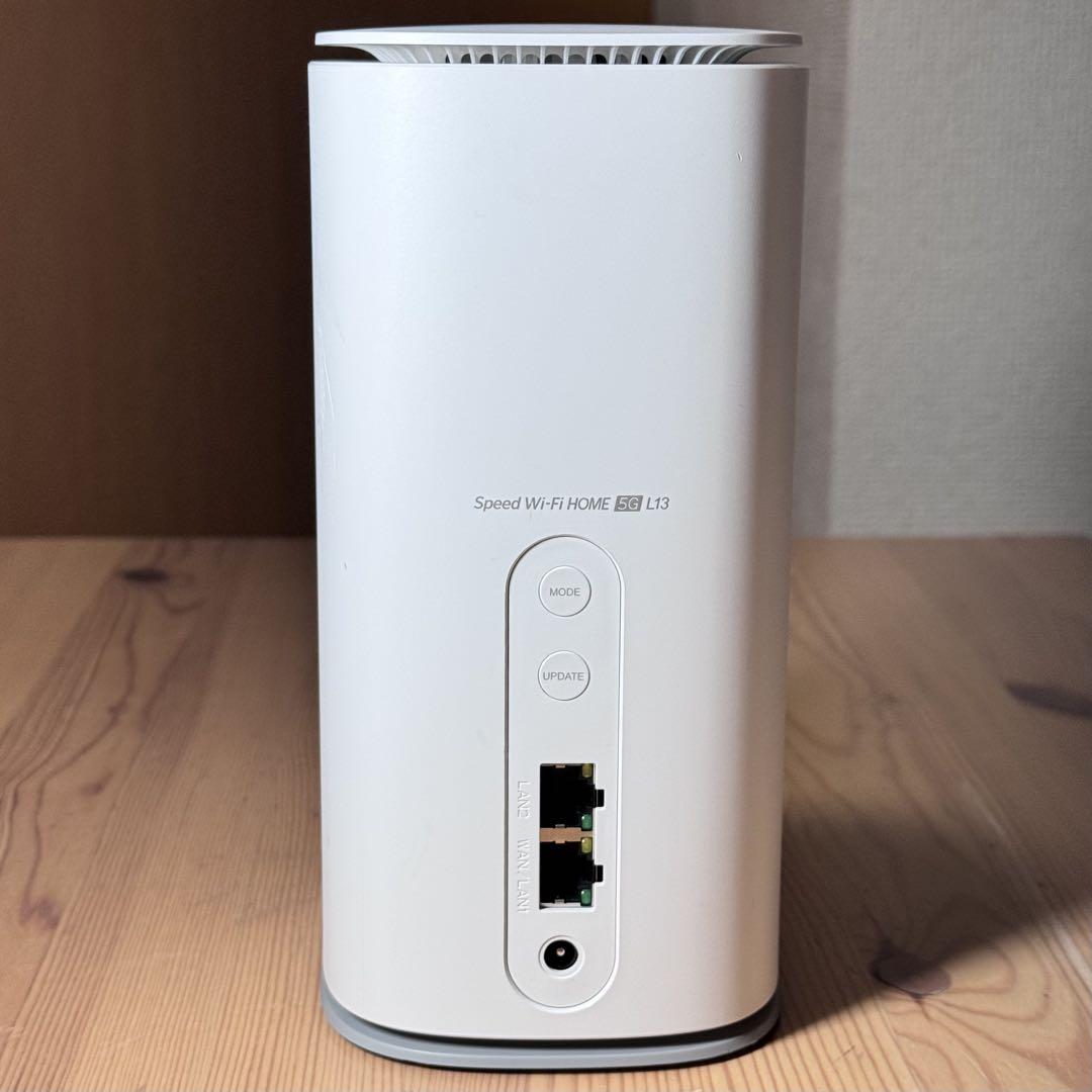 ZTE Speed Wi-Fi HOME 5G L13 USB-C電源ケーブル付 - メルカリ