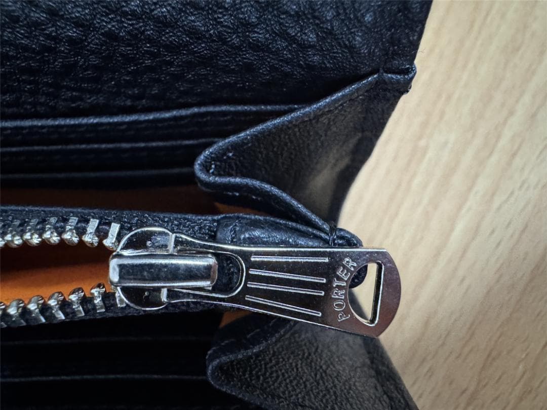 ポーターCALM LONG WALLET 長財布 牛ステア(シュリンクレザー) ポーターCALM LONG WALLET 長財布 牛ステア(シュリンクレザー)