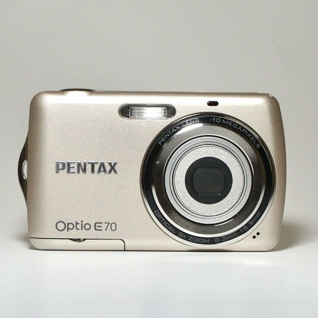 【スマホ転送セット】PENTAX OPTIO E70 オールドコンデジ