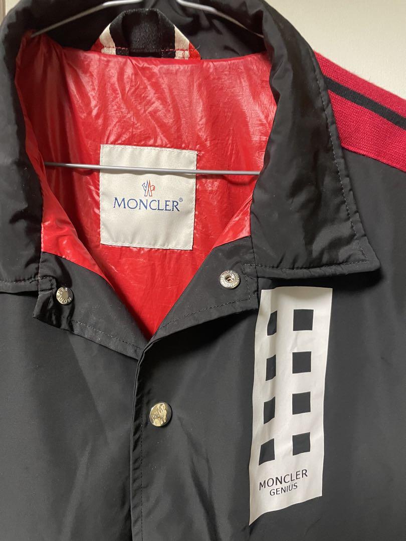 MONCLER GENIUS ナイロンジャケット サイズ7 ブラック/レッド