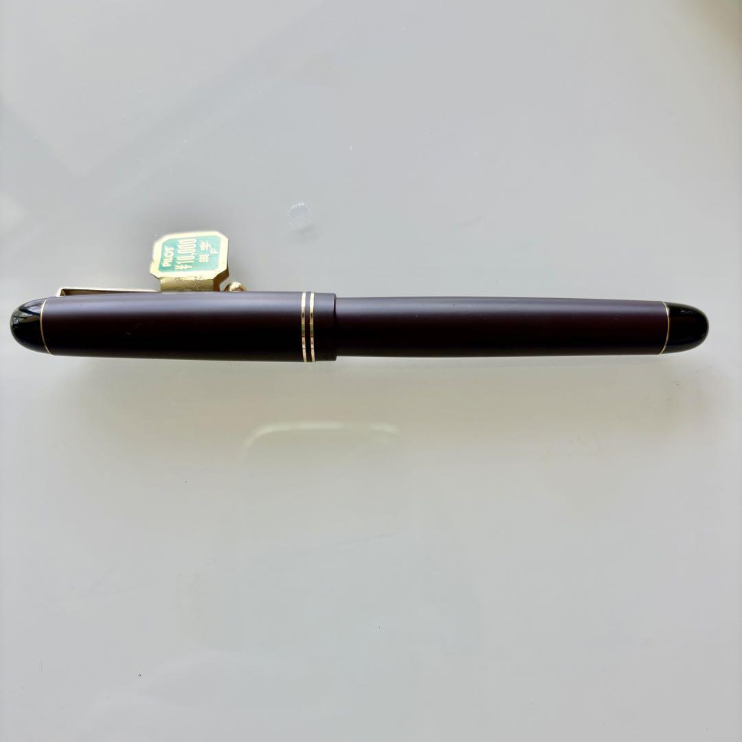 パイロット万年筆 カスタム67 14K-585 F 細字 茶色　未使用品