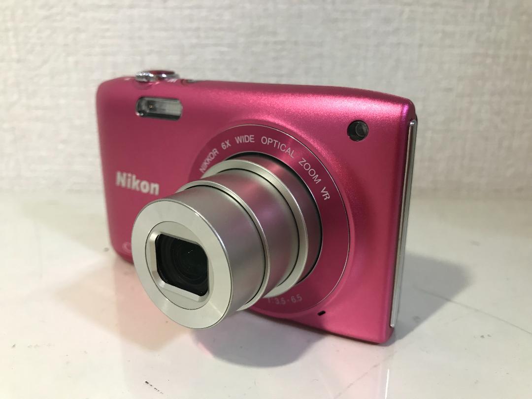 ✨極美品✨Nikon COOLPIX S3300 ストロベリーピンク コンデジ Amazon.co.jp: Nikon COOLPIX Digital Camera S3300 Strawberry