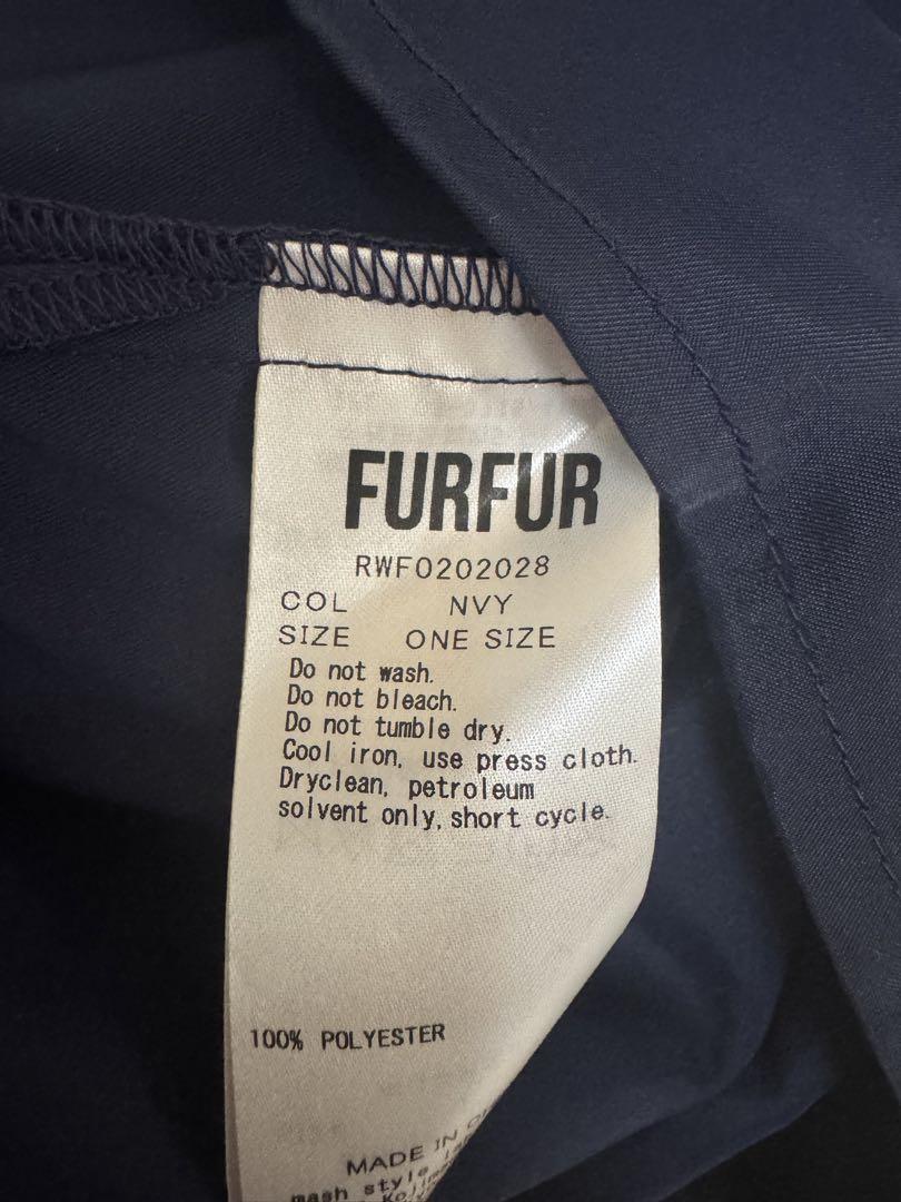 FURFUR ファーファー　ペイントフラワープリーツワンピース