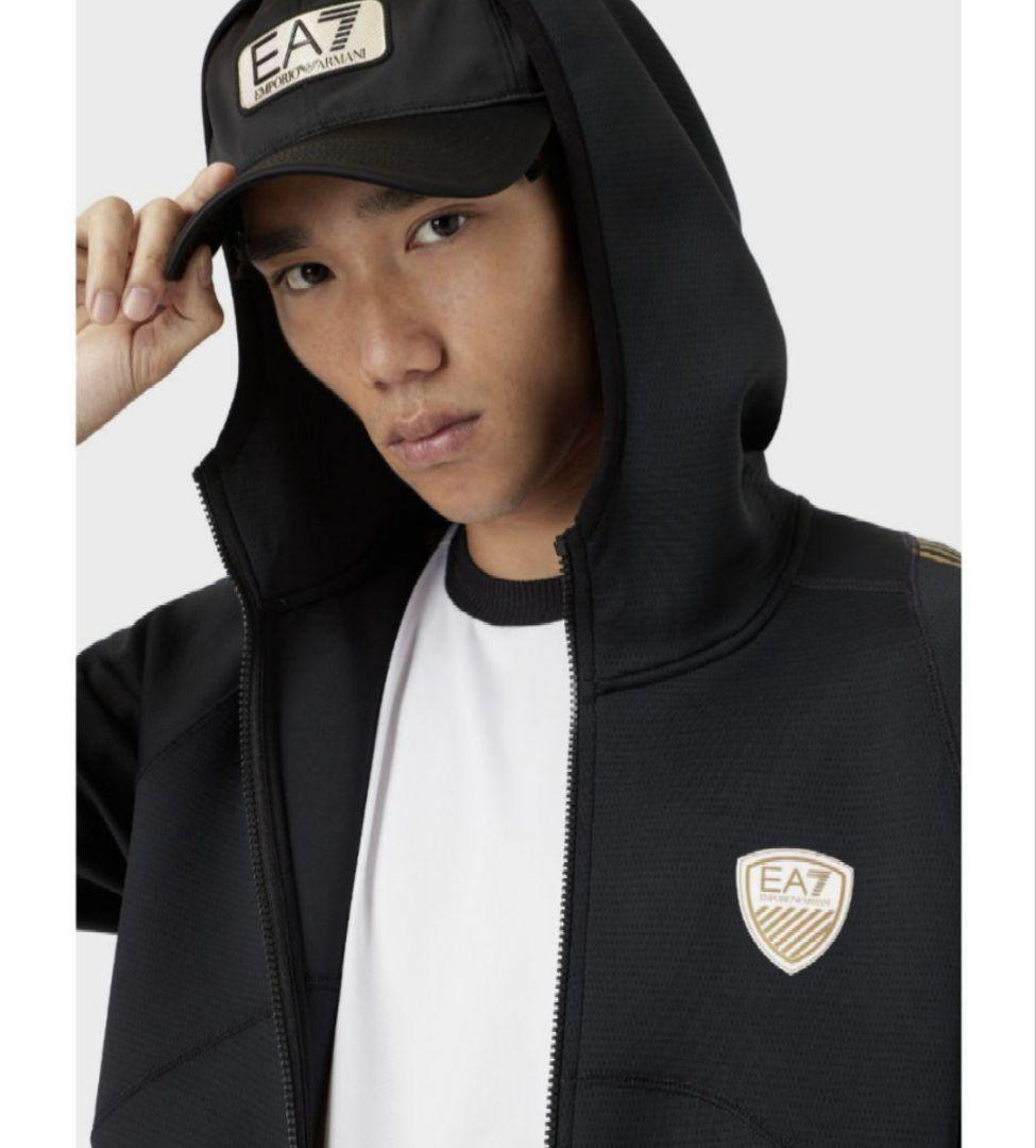 【美品】EMPORIO ARMANI EA7　メンズ　キャップ　金ラベル