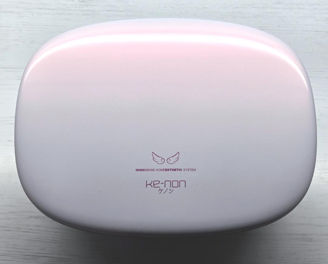 使用僅少】脱毛器 ケノン Ver6.0 眉毛脱毛器付 パールホワイト