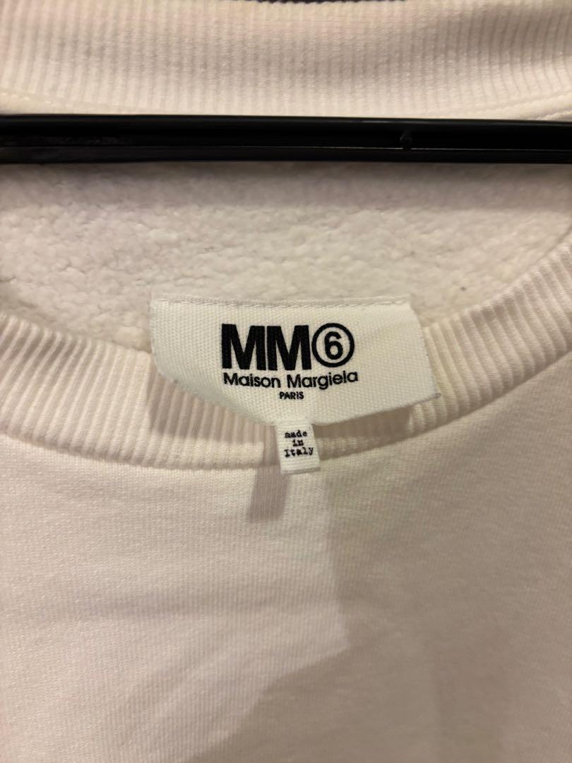 MM6 Maison Margiela ホワイト トレーナー XS