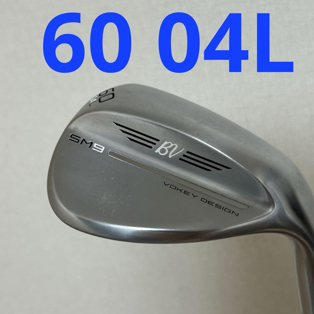 美品 タイトリスト ボーケイ SM9 60度 04L ダイナミックゴールド