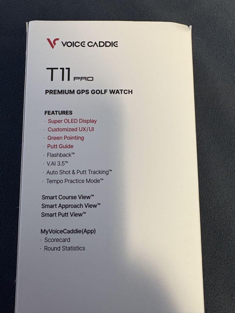 VOICE CADDIE T11 PRO GPSゴルフウォッチ