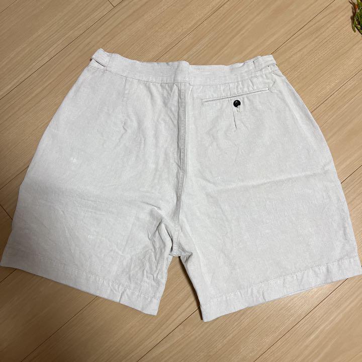 outil】PANTALON DANKERQUE ウティ リネンショーツ