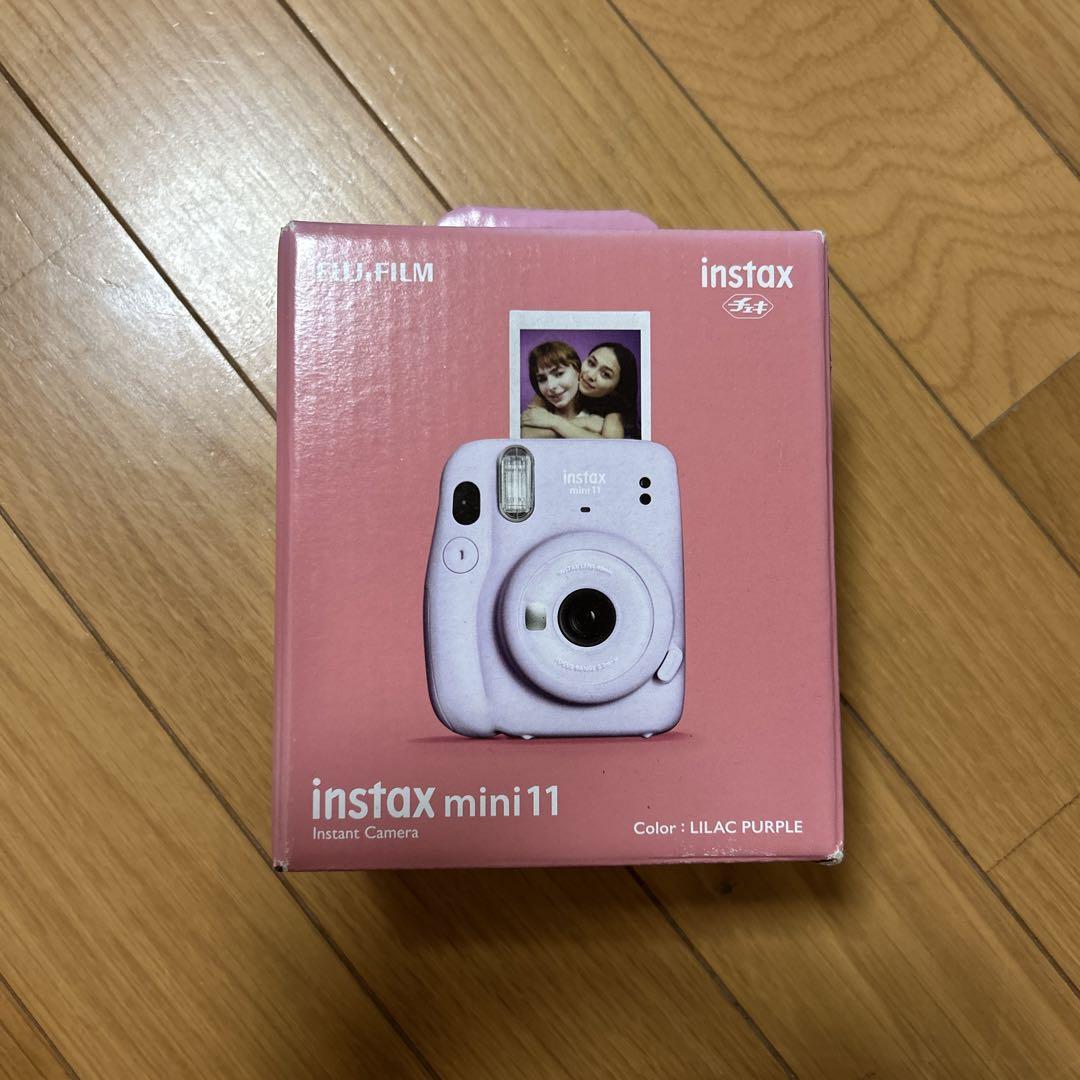 富士フィルム　instax mini11 パープル