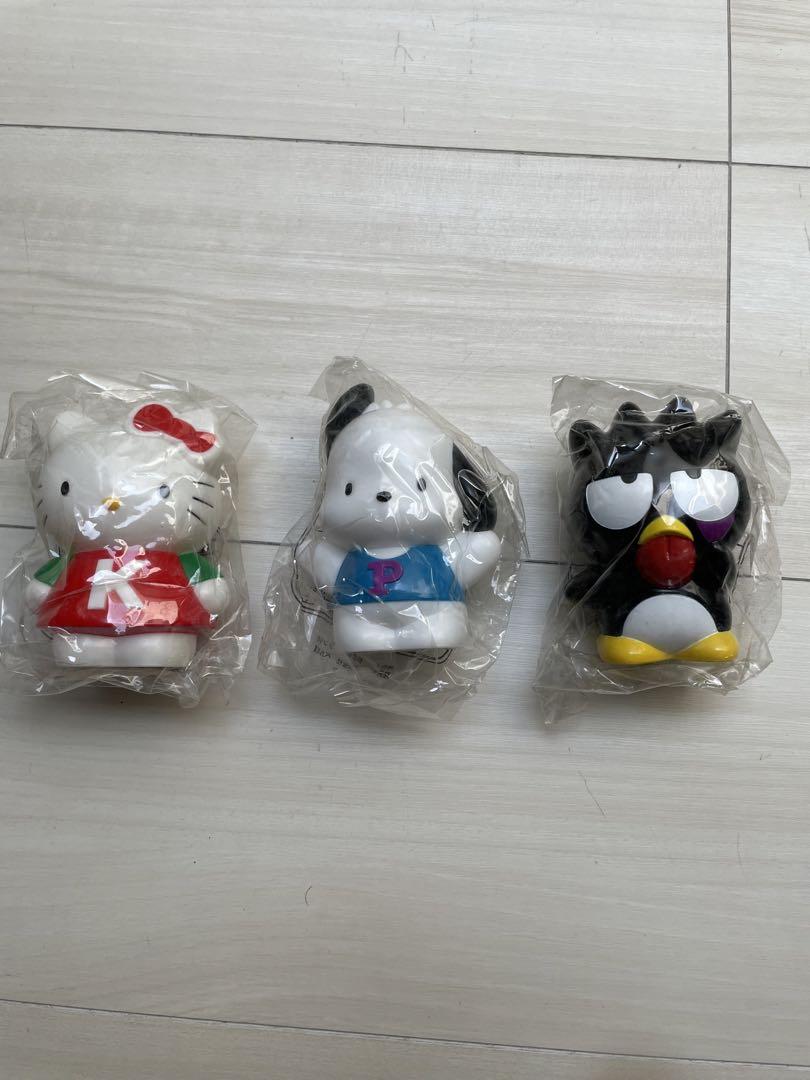 サンリオ レア レトロ 貯金箱 ハローキティ ポチャッコ バツ丸
