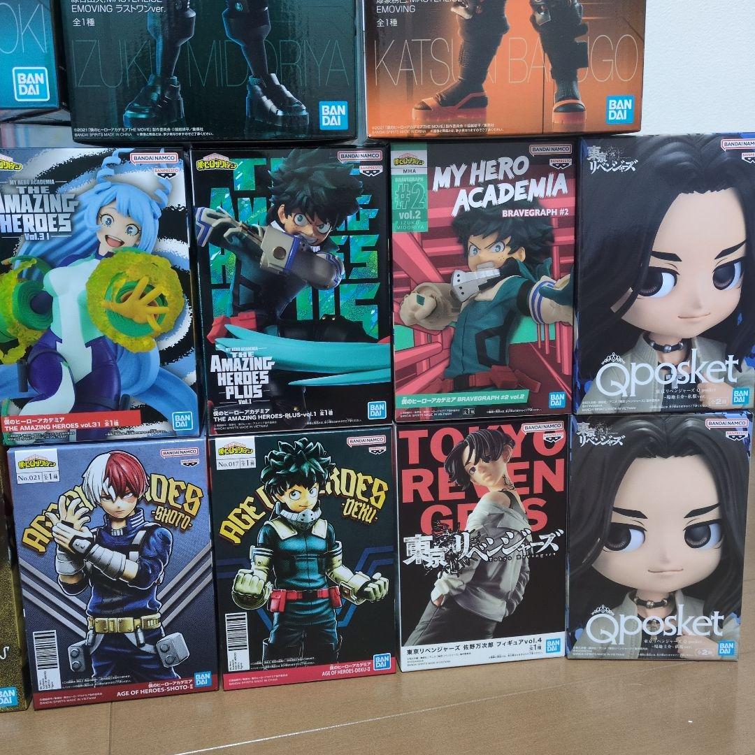 フィギュアまとめ売り　ヒロアカ　東リベ　ドラゴンボール　ワンピース　一番くじ フィギュアまとめ売り ヒロアカ 東リベ ドラゴンボール