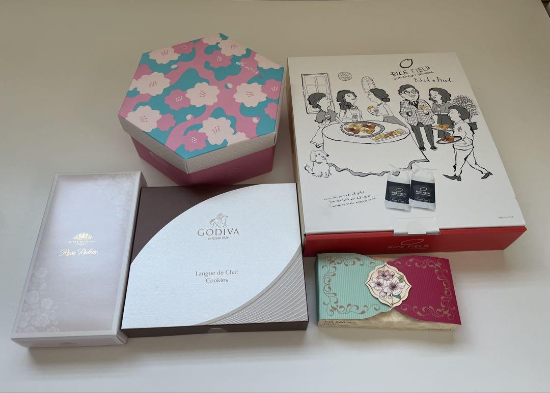 ゴディバ　チョコレート　お茶など詰め合わせ 5点セット